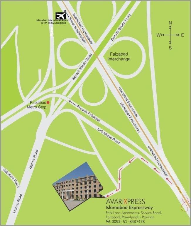 Avari Xpress, Islamabad Rawalpindi Bagian luar foto